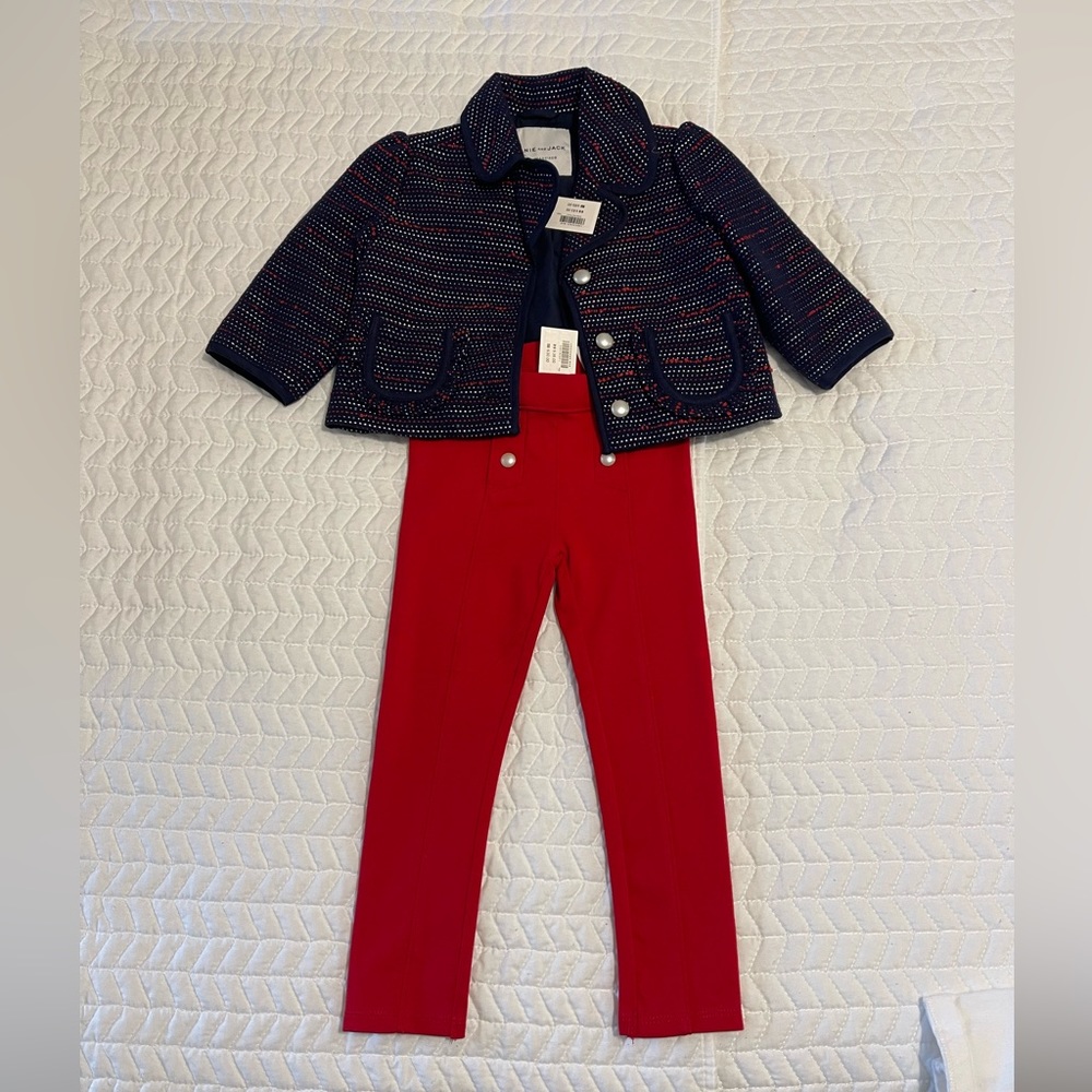 Janie and Jack three-piece outfit